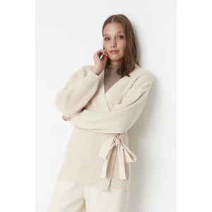 Trendyol Cardigan - Beige - Regular fit