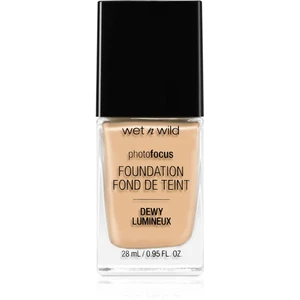 Wet n Wild Photo Focus ľahký hydratačný make-up pre rozjasnenie pleti odtieň Soft Beige 28 ml