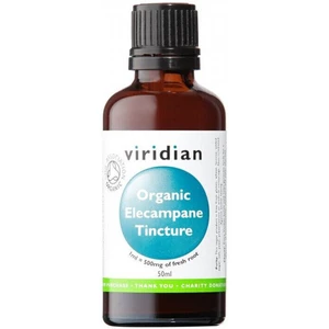Viridian Elecampane Tincture Organic (Oman pravý - Tinktura) 50 ml