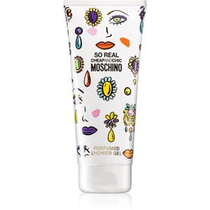 Moschino So Real sprchový a kúpeľový gél pre ženy 200 ml