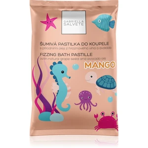 Gabriella Salvete Šumivá pastilka do koupele Mango (Fizzing Bath Pastille) 40 g