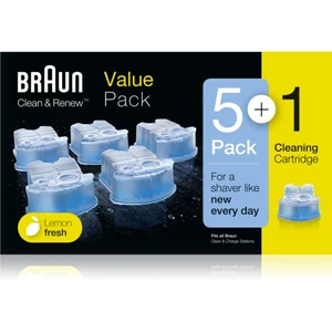 Braun Series Clean & Renew náhradné náplne do čistiacej stanice s vôňou 6 ks