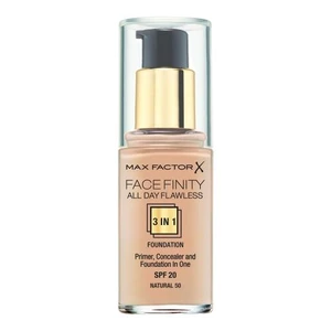 Max Factor Facefinity 3 in 1 SPF20 30 ml make-up pro ženy 50 Natural s ochranným faktorem SPF