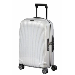 Samsonite Kabinový cestovní kufr C-lite Spinner EXP 36/42 l - bílá