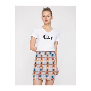 Koton Skirt - Blue - Mini