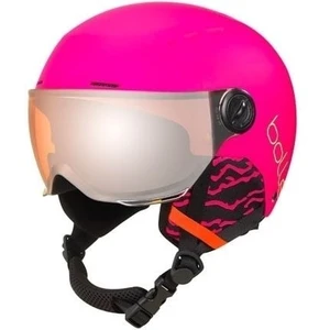 Bollé Quiz Visor Junior Ski Helmet Matte Hot Pink XS (49-52 cm) Kask narciarski