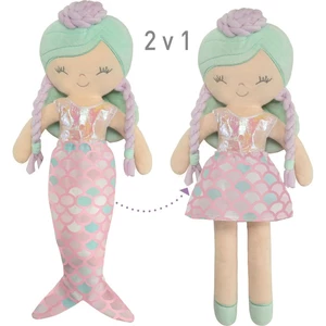 DeCuevas Plyšová bábika 2v1 Ocean fantasy 36 cm