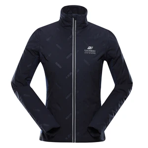 Women's jacket with dwr ALPINE PRO BARITA navy