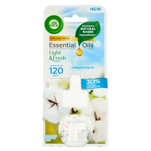 Air Wick Light & Fresh Cotton & Crisp Air náplň do aroma difuzérů 19 ml