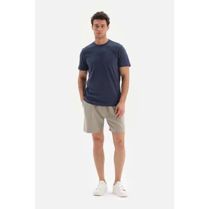 Dagi Beige Flamed 3 Thread Knitted Shorts