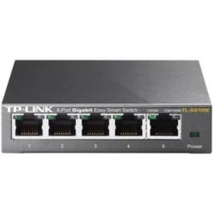 Sieťový switch TP-LINK TL-SG105E, 5 portů, 1 GBit/s