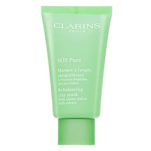 Clarins SOS Pure Rebalancing Clay Mask ílová maska pre zmiešanú až mastnú pokožku 75 ml