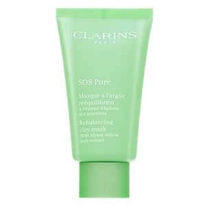 Clarins SOS Pure Rebalancing Clay Mask pianka czyszcząca do tłustej skóry 75 ml