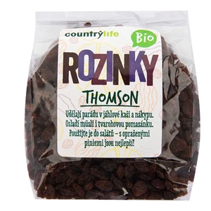 Country Life Rozinky Thomson BIO 500 g