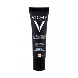 Vichy Dermablend 3D Correction vyhladzujúci korekčný make-up SPF 25 odtieň 20 Vanilla 30 ml