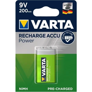 Akumulátor nimh varta ready2use, 9 v, 200 mah