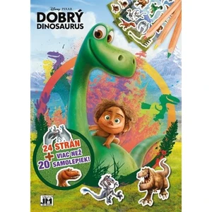 24 strán + viac než 20 samolepiek! Dobrý dinosaurus
