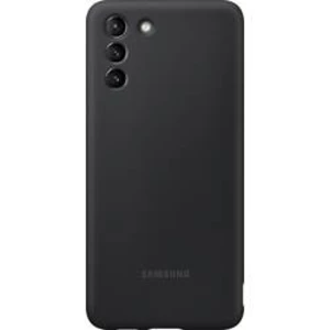 Puzdro Silicone Cover pre Samsung Galaxy S21 Plus - G996B, black (EF-PG996C)