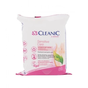 Cleanic Sensitive Care Ubrousky na intimní hygienu 20 ks