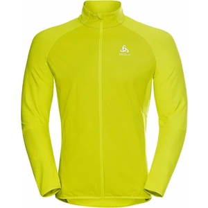 Odlo Men's Zeroweight Warm Hybrid Running Jacket Evening Primrose S