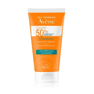 Avène Cleanance Solaire slnečná ochrana pleti so sklonom k akné SPF 50+ 50 ml