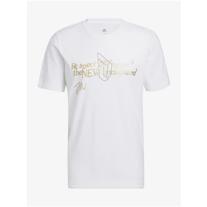 Adidas Performance White Men's T-Shirt - Men's