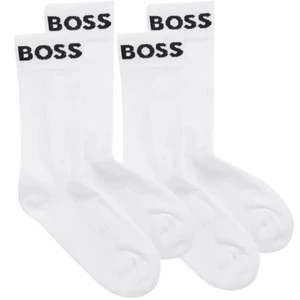 Hugo Boss 2 PACK - pánské ponožky BOSS 50469747-100 39-42
