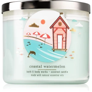 Bath & Body Works Coastal Watermelon vonná sviečka 411 g