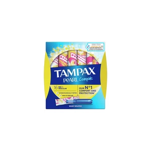 Tampax Compak Pearl Regular tampóny s aplikátorom 16 ks