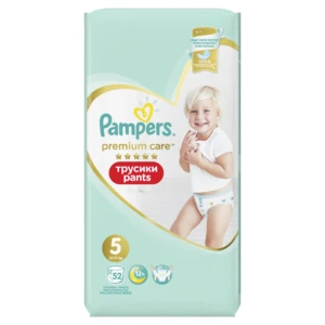 PAMPERS Premium Care Pants Nohavičky plienkové veľ. 5, 52 ks