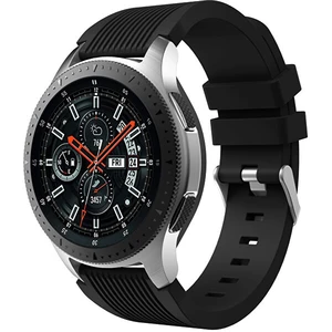 4wrist Silikonový řemínek pro Samsung Galaxy Watch - Černý 20 mm