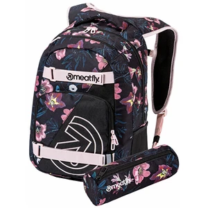 Meatfly Batoh EXILE BACKPACK Hibiscus Black