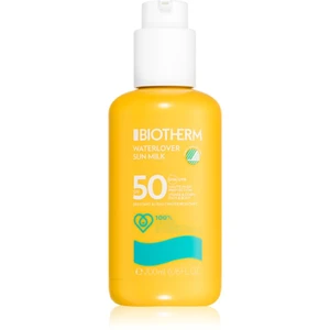 Biotherm Waterlover Sun Milk voděodolné mléko na opalování SPF 50 200 ml