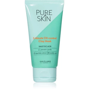 Oriflame Pure Skin čisticí jílová pleťová maska proti nedokonalostem pleti 50 ml