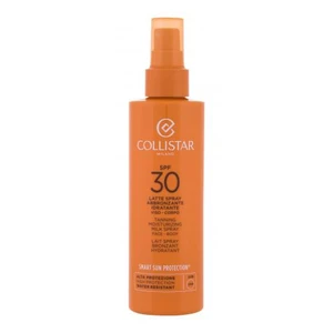 Collistar Smart Sun Protection Tanning Moisturizing Milk Spray SPF 30 ochranné opalovací mléko ve spreji SPF 30 200 ml