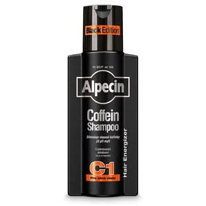 Alpecin Coffein Shampoo C1 Black Edition kofeinový šampon pro muže stimulující růst vlasů 250 ml