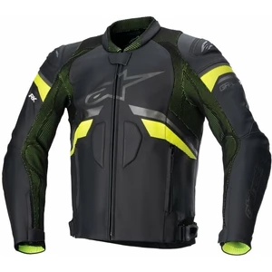 Alpinestars GP Plus R V3 Rideknit Leather Jacket Black/Yellow Fluo 54 Kurtka skórzana