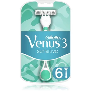 Gillette Venus 3 Sensitive Jednorazowe maszynki do golenia dla kobiet 6szt.