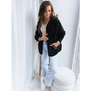 NIVE women's alpaca black jacket Dstreet