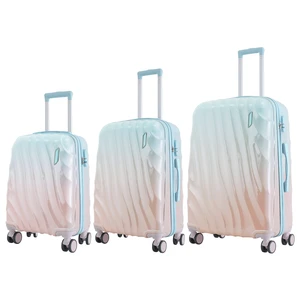 Semiline Unisex's ABS Suitcase Set T5649-0