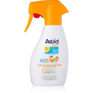 Astrid Sun Kids mlieko na opaľovanie v spreji pre deti SPF 30 200 ml