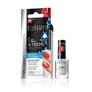 Eveline Cosmetics Nail Therapy krycí lak na nehty pro lesk 12 ml