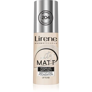 Lirene City Matt Mattifying Liquid Foundation 204 Natural podkład - fluid z formułą matującą 30 ml