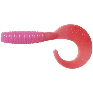 Ron thompson gumová nástraha grup curl tail uv pink silver - 7 cm