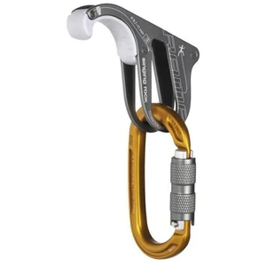 Singing Rock Rama Set Belay Grey/Oxy TWL Carabiner Gold