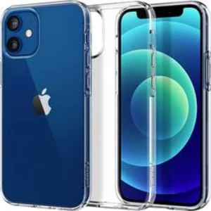 Ochranný kryt Spigen Liquid Crystal pro Apple iPhone 12 mini, transparentní