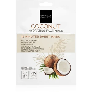 Gabriella Salvete Face Mask Coconut hydratační plátýnková maska 1 ks