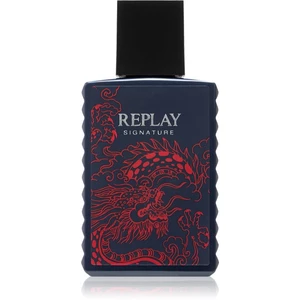 Replay Signature Red Dragon For Man toaletní voda pro muže 30 ml