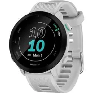 GPS hodinky pro běžce Garmin Forerunner 55 GPS, EU, Whitestone, bílá, černá