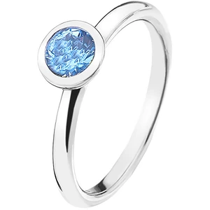 Hot Diamonds Stříbrný prsten Emozioni Scintilla Blue Peace ER022 54 mm